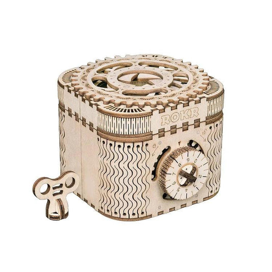 ROKR Treasure Box Mechanical Gears 3D Wooden Puzzle LK502 [Only Ship To U.S.] - The Emporium