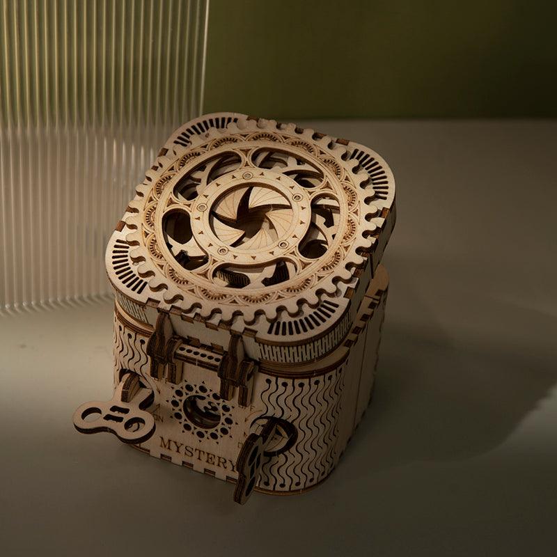 ROKR Treasure Box Mechanical Gears 3D Wooden Puzzle LK502 [Only Ship To U.S.] - The Emporium