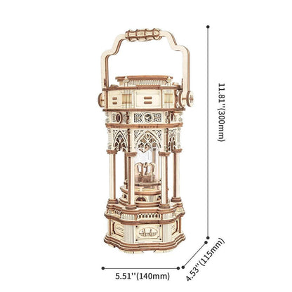 ROKR Victorian Lantern Mechanical Music Box AMK61 - The Emporium