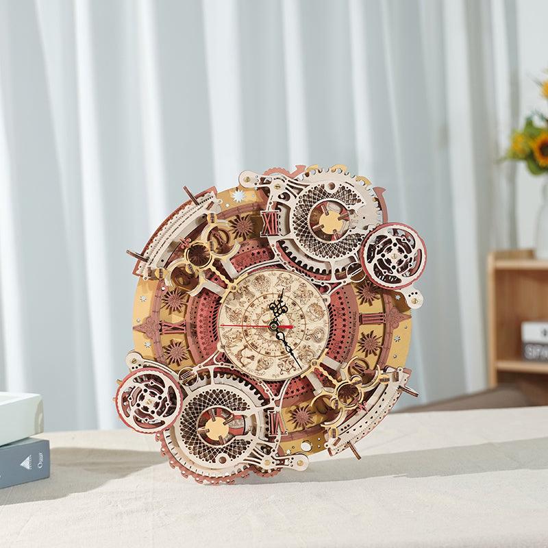 ROKR Zodiac Wall Clock Mechanical Time Art Engine LC601 [Only Ship To U.S.] - The Emporium