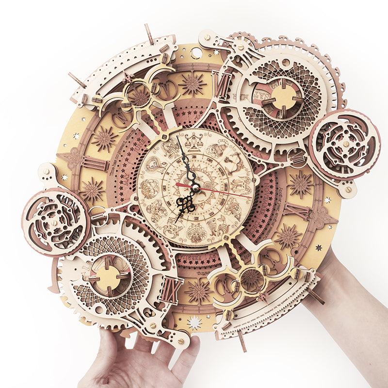 ROKR Zodiac Wall Clock Mechanical Time Art Engine LC601 [Only Ship To U.S.] - The Emporium