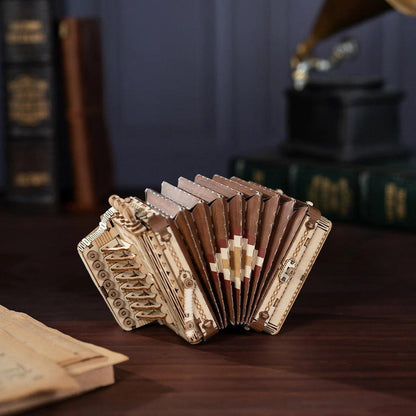 Rolife Accordion 3D Wooden Puzzle TG410 - The Emporium