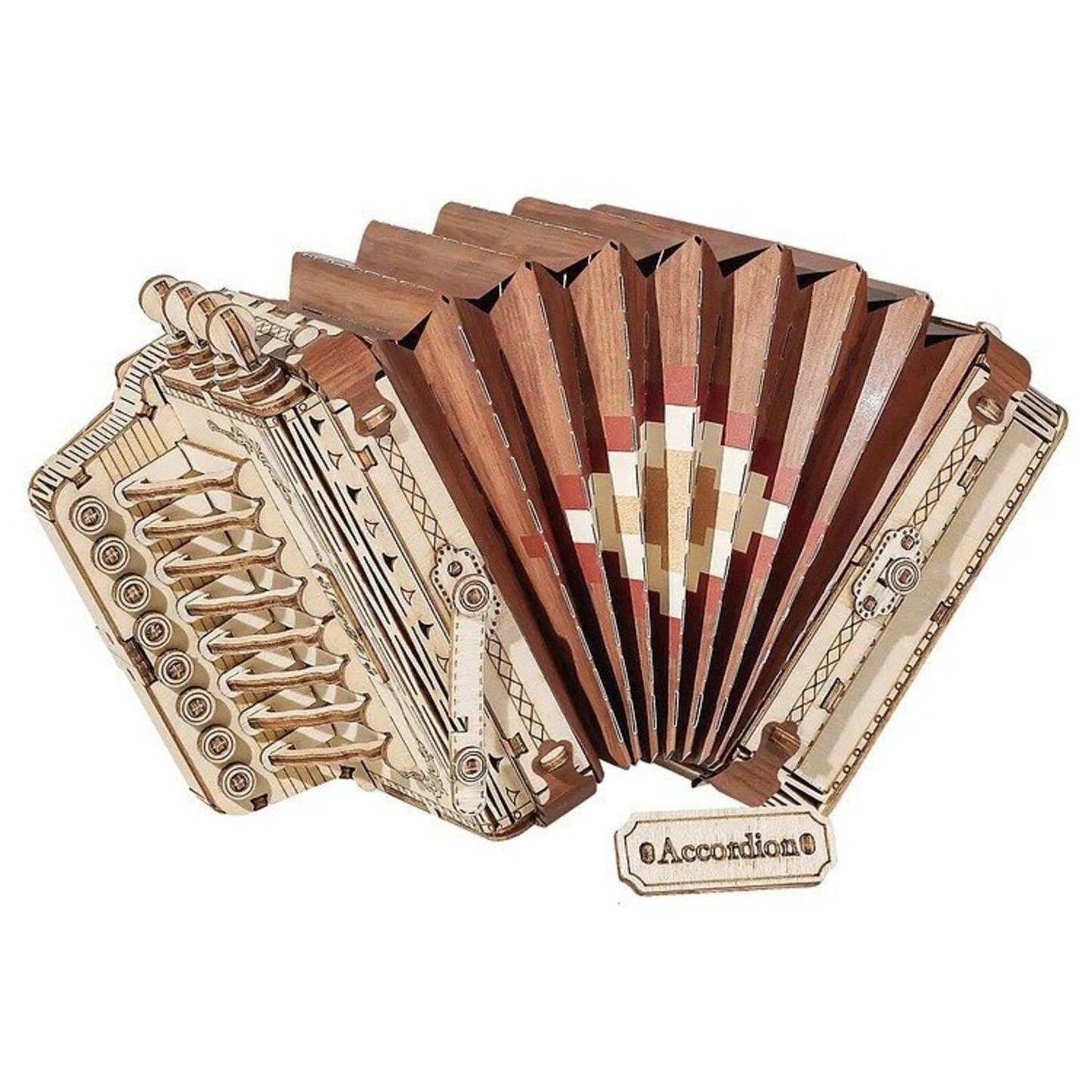 Rolife Accordion 3D Wooden Puzzle TG410 - The Emporium