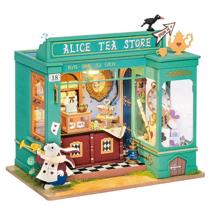 Rolife Alice's Tea Store DIY Miniature House Kit DG156 - The Emporium