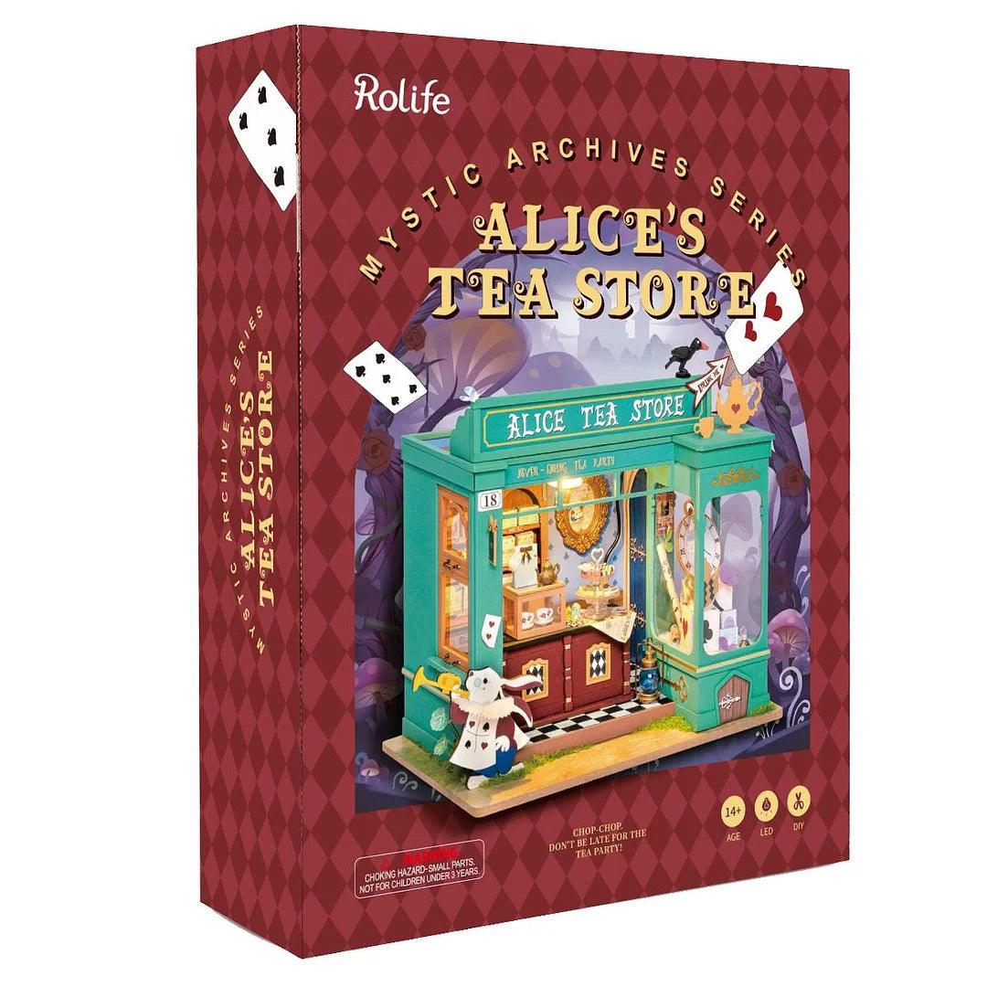 Rolife Alice's Tea Store DIY Miniature House Kit DG156 - The Emporium