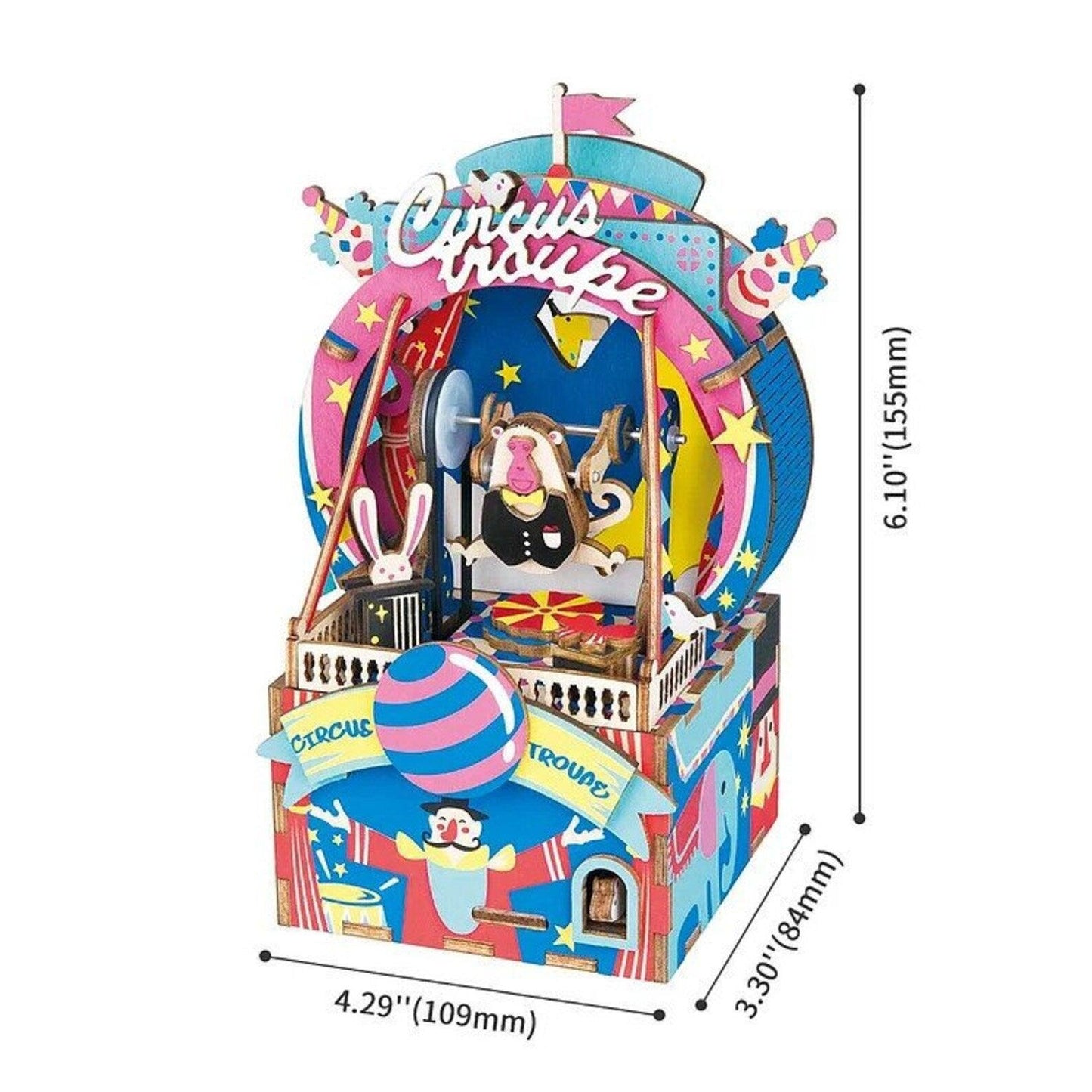 Rolife Amusement Park Music Box 3D Wooden Puzzle AMD41 - The Emporium