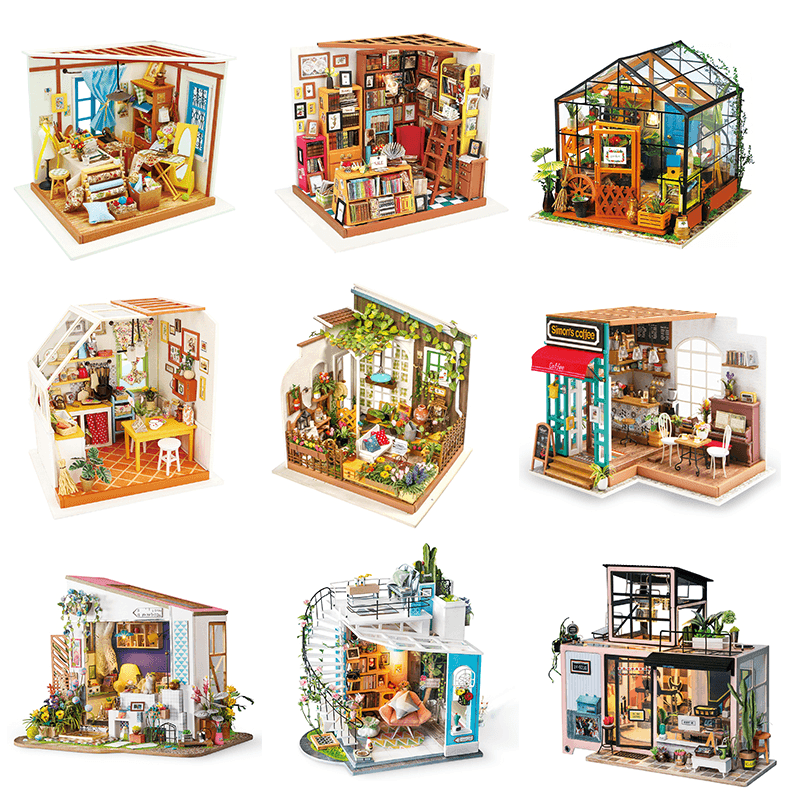 Rolife Cathy's Flower House DIY Miniature House DG104 - The Emporium