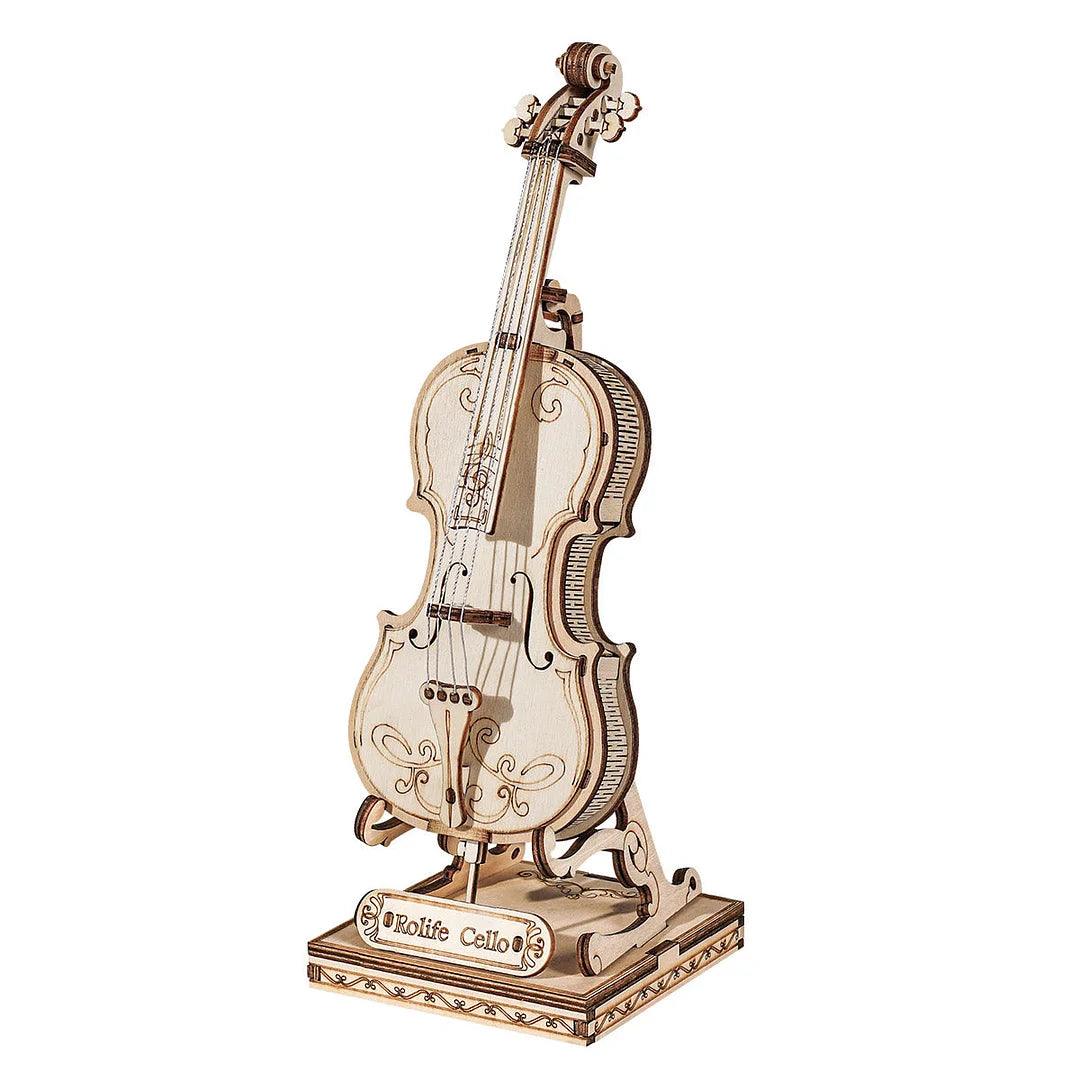 Rolife Cello 3D Wooden Puzzle TG411 - The Emporium