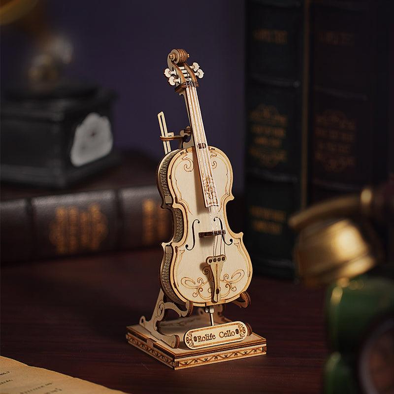 Rolife Cello 3D Wooden Puzzle TG411 - The Emporium