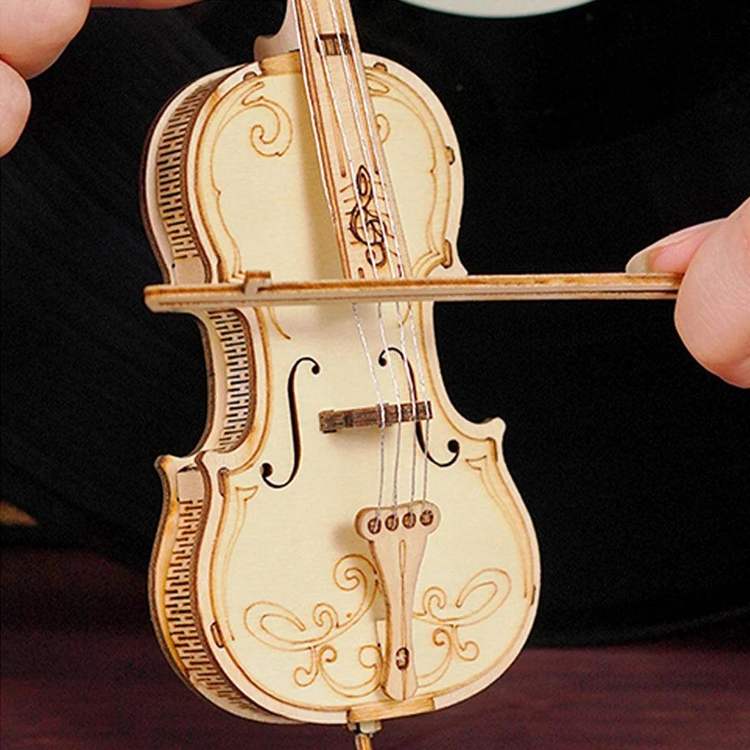 Rolife Cello 3D Wooden Puzzle TG411 - The Emporium