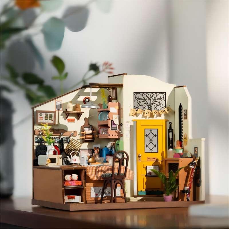 Rolife Cozy Kitchen Miniature House DIY Kit DG159 - The Emporium