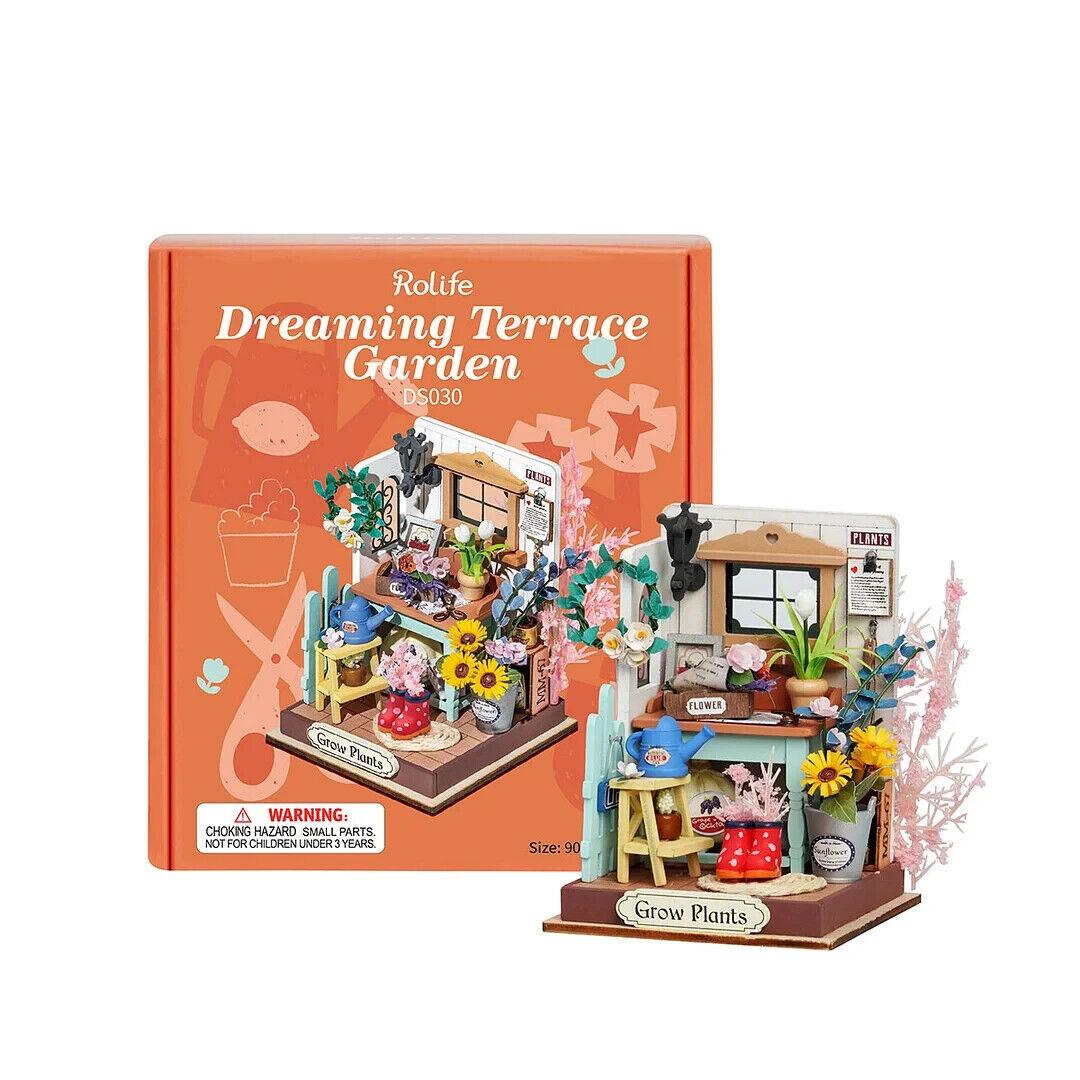 Rolife Dreaming Terrace Garden DIY Miniature House DS030 - The Emporium