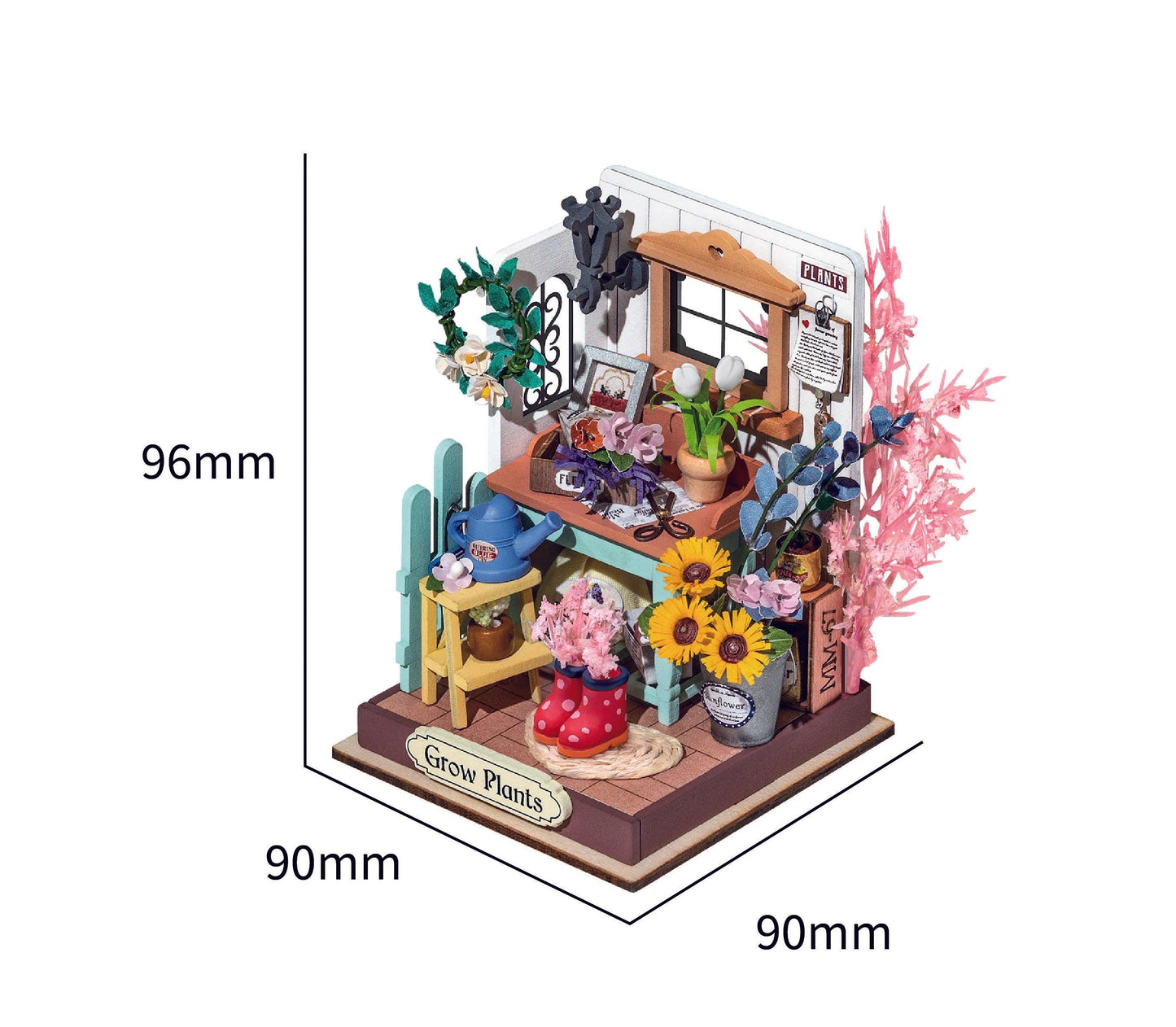 Rolife Dreaming Terrace Garden DIY Miniature House DS030 - The Emporium