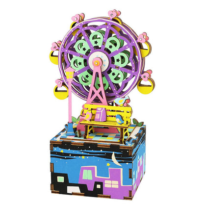 Rolife Ferris Wheel Music Box 3D Wooden Puzzle AM402 - The Emporium