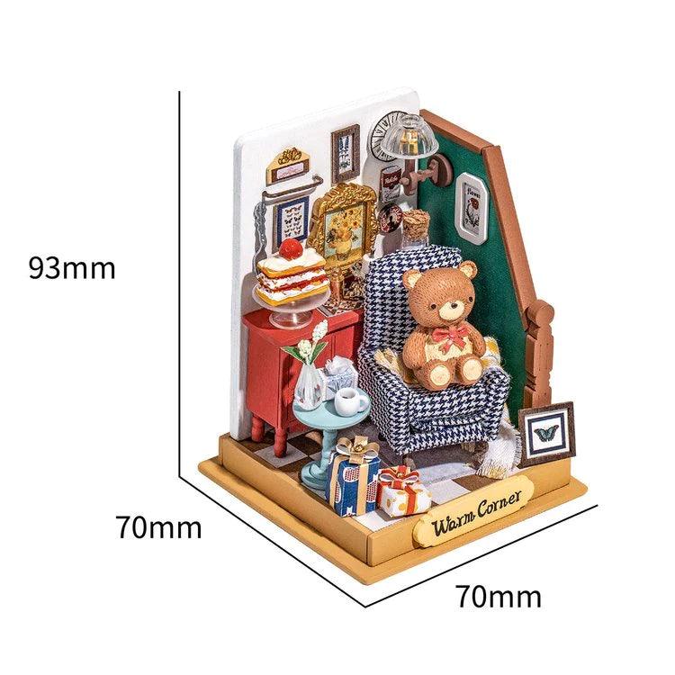 Rolife Holiday Living Room DIY Miniature House DS028 - The Emporium