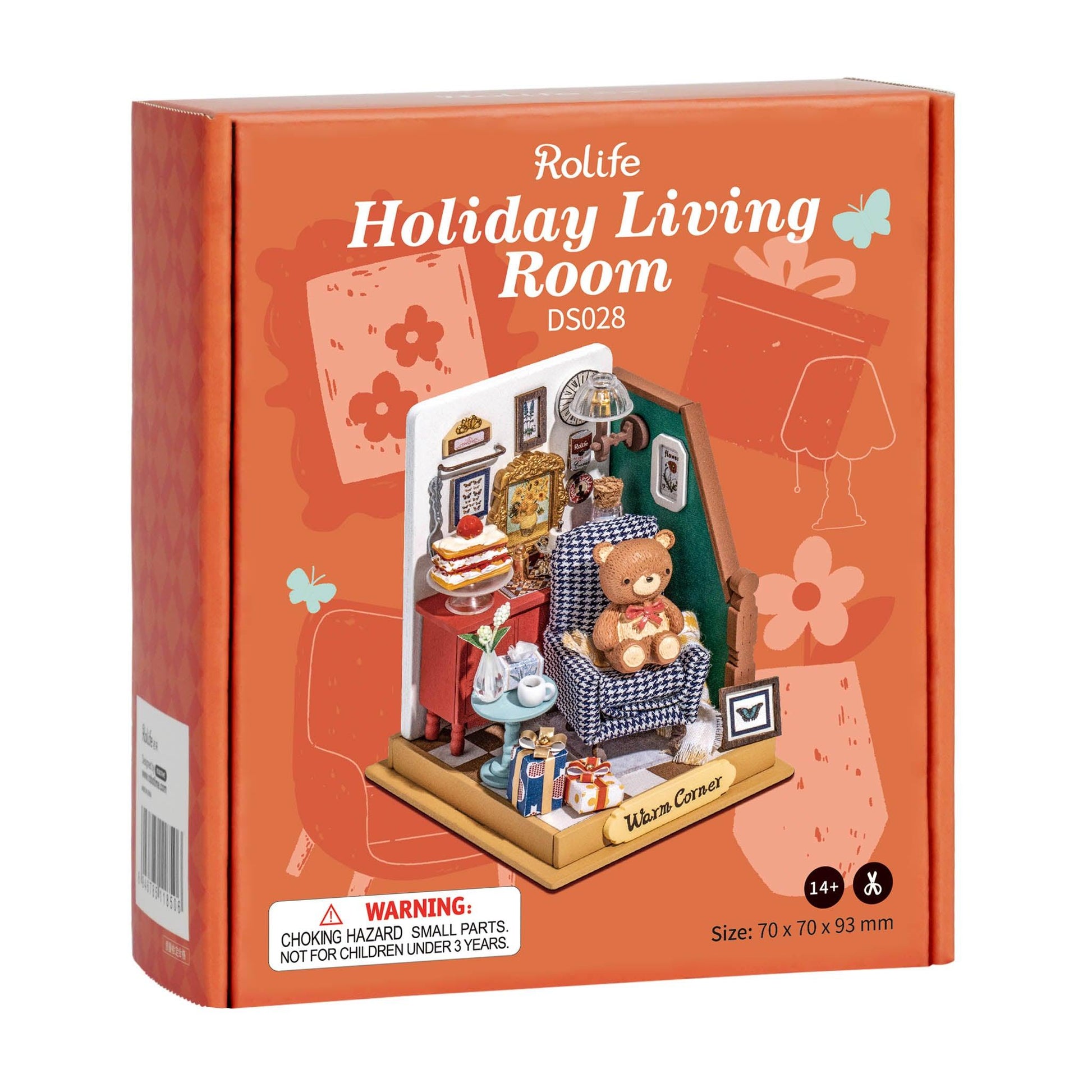 Rolife Holiday Living Room DIY Miniature House DS028 - The Emporium