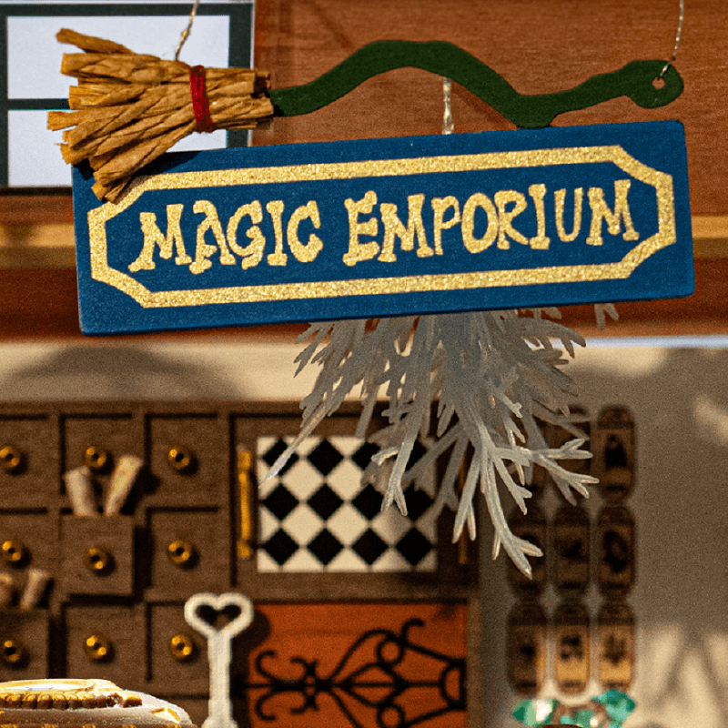 Rolife Kiki's Magic Emporium DIY Miniature House Kit DG155 - The Emporium