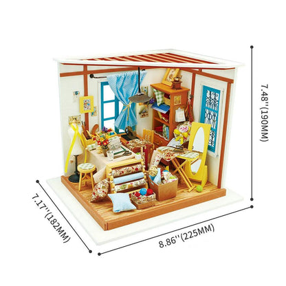 Rolife Lisa's Tailor DIY Miniature House DG101 - The Emporium