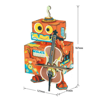 Rolife Little Performer Music Box 3D Wooden Puzzle AMD53 - The Emporium