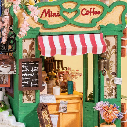 Rolife Magical Cafe DIY Miniature House DS004 - The Emporium