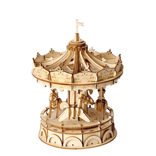 Rolife Merry-Go-Round 3D Wooden Puzzle TG404 - The Emporium