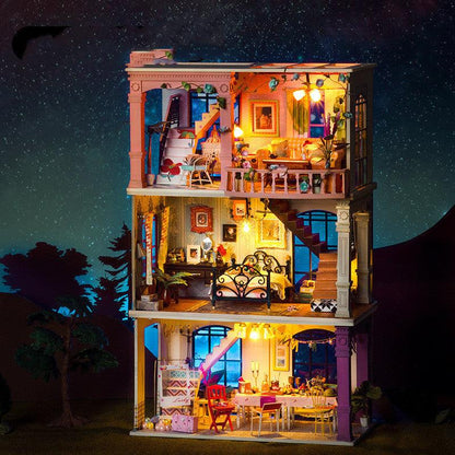 Rolife Paris Midnight DIY Miniature House DGF02 - The Emporium