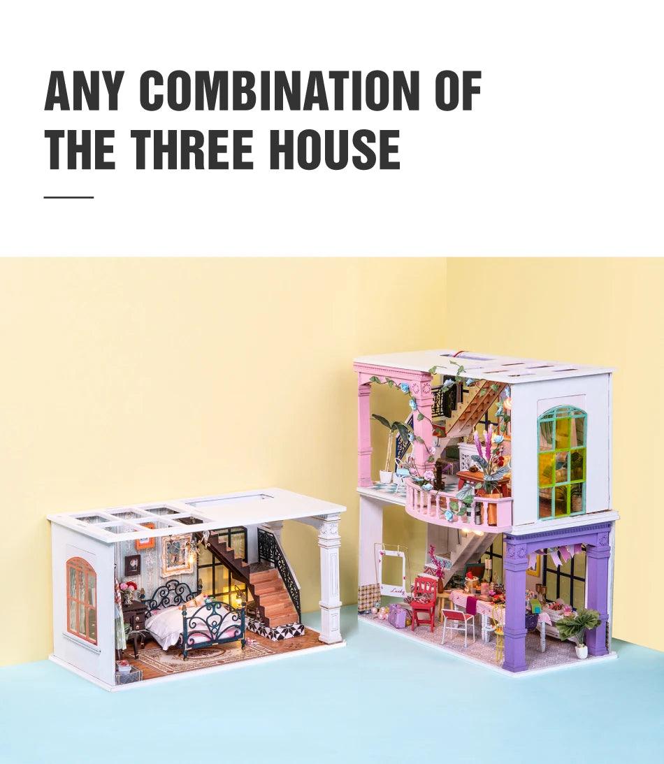 Rolife Paris Midnight DIY Miniature House DGF02 - The Emporium