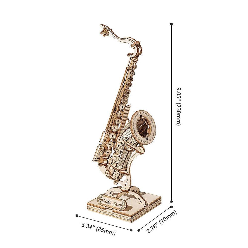 Rolife Saxophone 3D Wooden Puzzle TG309 - The Emporium