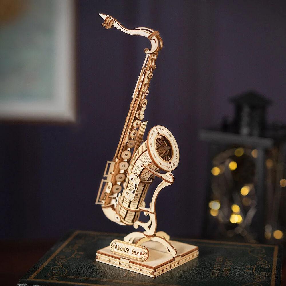 Rolife Saxophone 3D Wooden Puzzle TG309 - The Emporium