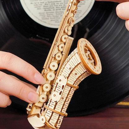 Rolife Saxophone 3D Wooden Puzzle TG309 - The Emporium