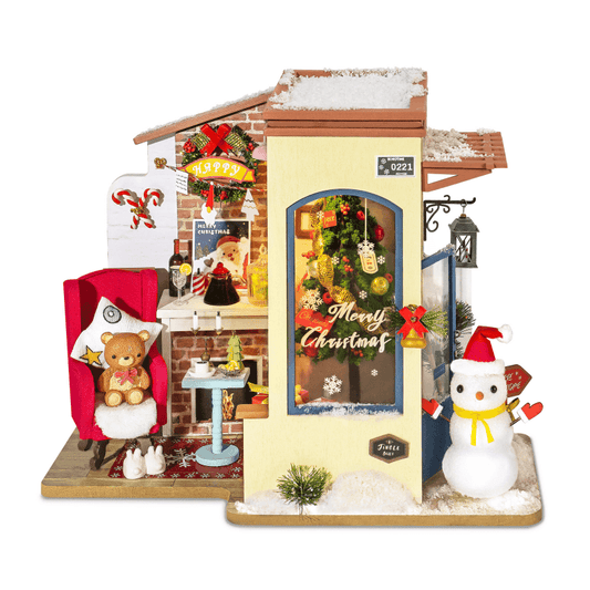 Rolife Snow House DIY Miniature House DG18 - The Emporium