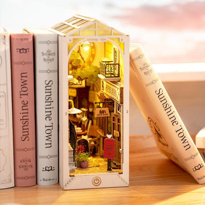 Rolife Sunshine Town Book Nook Shelf Insert TGB02 - The Emporium