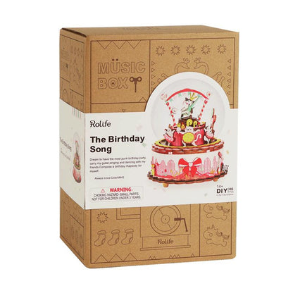 Rolife The Birthday Song Music Box 3D Wooden Puzzle AM42 - The Emporium