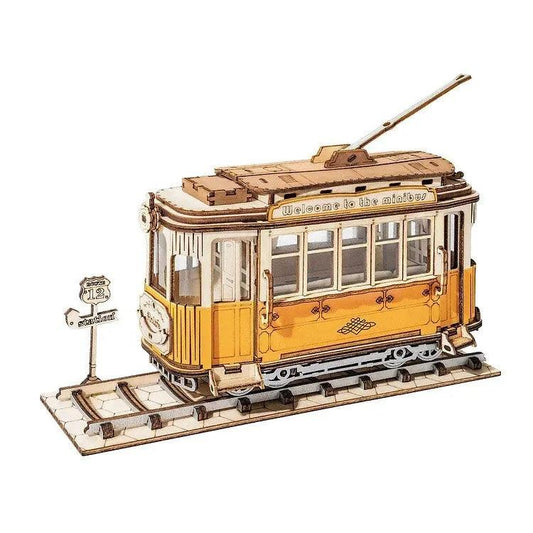 Rolife Tramcar 3D Wooden Puzzle TG505 - The Emporium