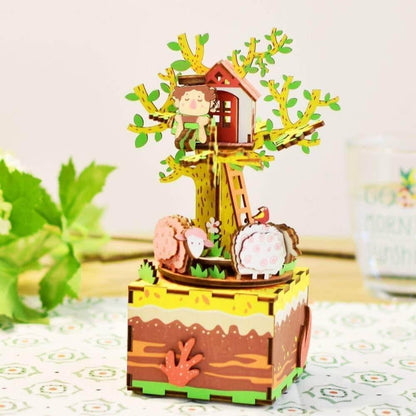 Rolife Tree House Music Box 3D Wooden Puzzle AM408 - The Emporium