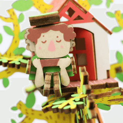 Rolife Tree House Music Box 3D Wooden Puzzle AM408 - The Emporium