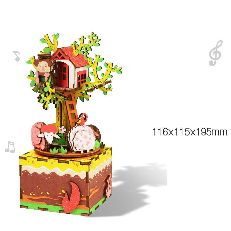 Rolife Tree House Music Box 3D Wooden Puzzle AM408 - The Emporium