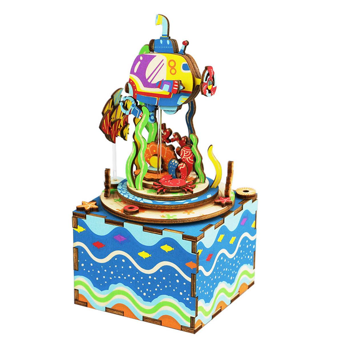 Rolife Under The Sea Music Box 3D Wooden Puzzle AM406 - The Emporium