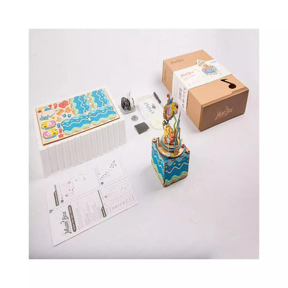 Rolife Under The Sea Music Box 3D Wooden Puzzle AM406 - The Emporium