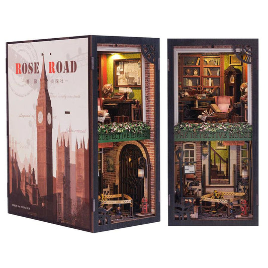 Rose Detective Agency DIY Book Nook Shelf Insert Kit - The Emporium