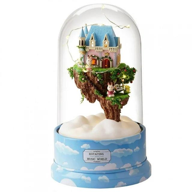 Rotating and Music World DIY Miniature House Kit | The Dream of the Sky - The Emporium