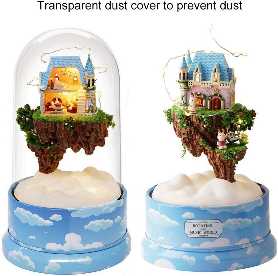 Rotating and Music World DIY Miniature House Kit | The Dream of the Sky - The Emporium