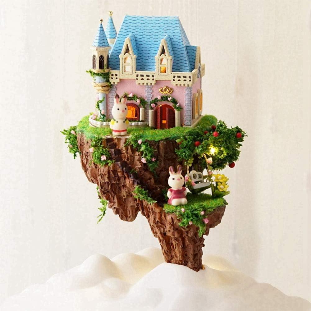 Rotating and Music World DIY Miniature House Kit | The Dream of the Sky - The Emporium