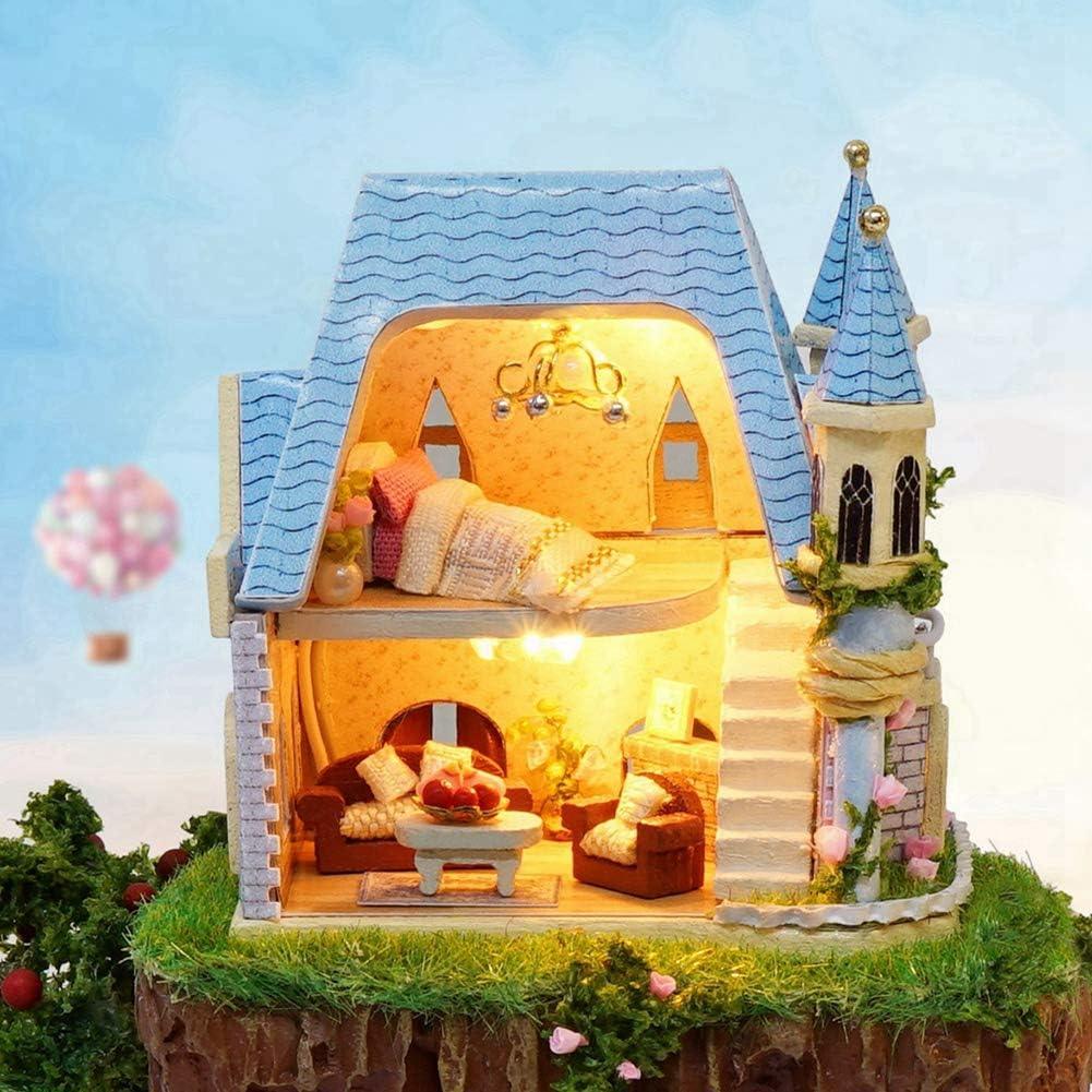 Rotating and Music World DIY Miniature House Kit | The Dream of the Sky - The Emporium