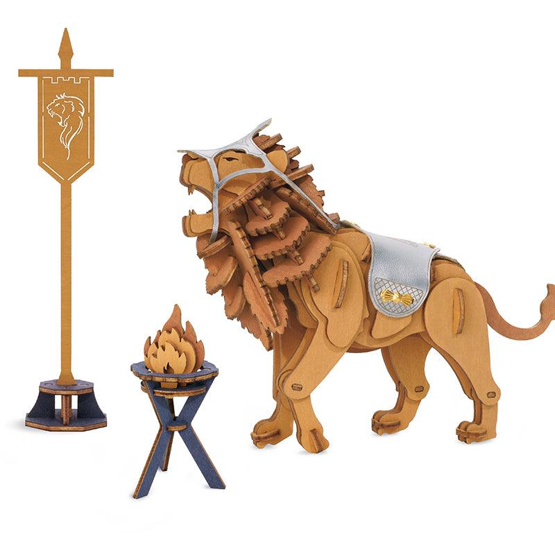 Rowood Warrior-Lion 3D Wooden Puzzle TWA03 - The Emporium