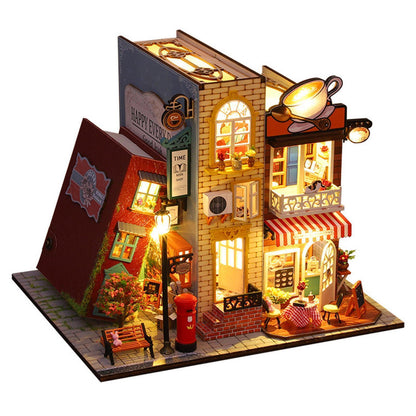 Inside and Outside the Book DIY Miniature House Kit - The Emporium