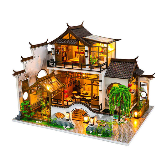 Poetic Charm | Chinese Style DIY Miniature House Kit