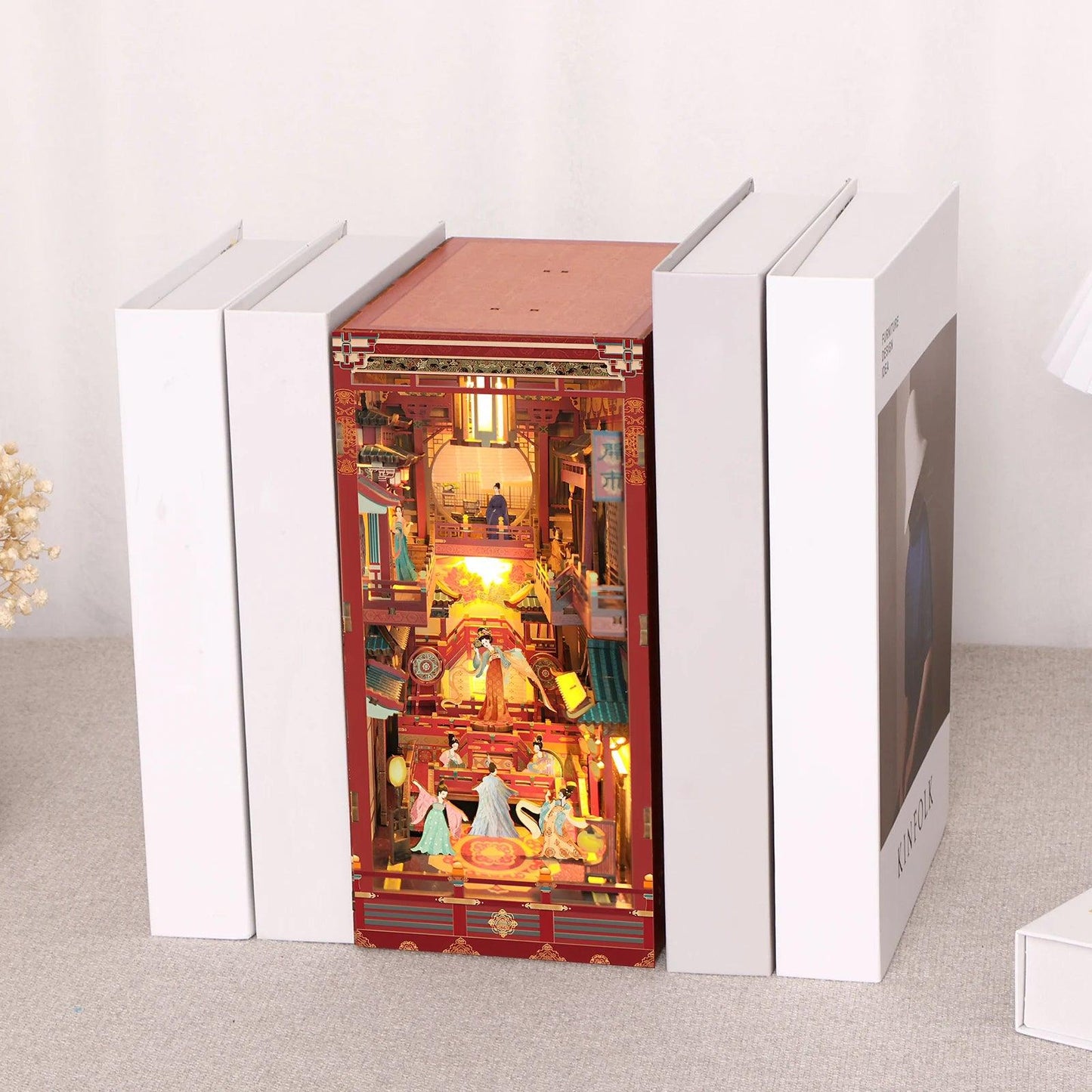 Tang Palace Banquet | DIY Book Nook Shelf Insert Kit - The Emporium