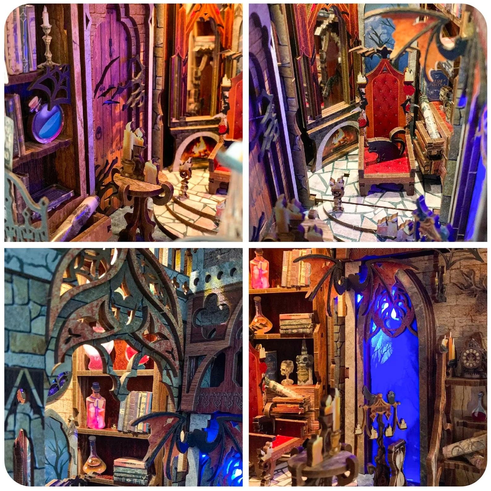 Twilight Castle | DIY Book Nook Shelf Insert Kit - The Emporium