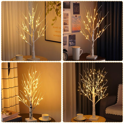 Mini Copper Wire Birch Tree Light - The Emporium